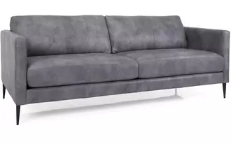 3M1 - Sofa set with loose back and box seat with top stitch. This uber stylish sofa comes with premium high-resiliency super soft foam core for comfort and longevity.  This style also offers a tufted seat cushion.  Choose between 7” wood legs to create a mid-century look, or 6.7” metal legs to create a chic modern look.