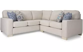 2A3 - Multi-functional transitional frame, offering a wide range of options to meet your home’s needs.  The 2A sectional has a semi-attached back with a box seat.  Our sectional also offers the option of a comfortable queen sofa bed and available in Leather.