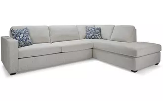 2TS3 - This Transformer Sleeper has transformed having over night guests. Super easy to open and go, no seat cushions to store. Premium memory gel foam mattress. Available with 2 different arm options.  Available in Queen or Double sofa bed.