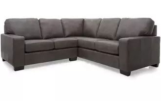 3A3 - Multi-functional transitional frame, offering a wide range of options to meet your home’s needs.  The 2A sectional has a semi-attached back with a box seat.  Our sectional also offers the option of a comfortable queen sofa bed.