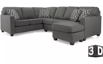 2541 - Sectional offers the best of both worlds- chic with minimalist styling. Durable Canadian upholstery, designed to withstand everyday use.  Many configurations available to fit your home needs.