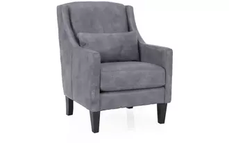 7306 - You could call this chair a work horse. It is multi-versatile and uber comfortable with its high back and lumbar support pillow. Its 7” legs create visual space and its simple clean lines makes it perfect for any lifestyle.