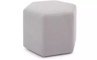 Jose - Need a gift that’s both practical and stylish? Look no further than the Jose Ottoman. Its unique hexagon shaped design adds a touch of flair to any room, while its soft, plush surface offers comfort and functionality. Perfect as a footrest, additional seating, or even a side table, this versatile piece is a crowd-pleaser for any recipient. Available in Graphite, Navy, and Ivory.