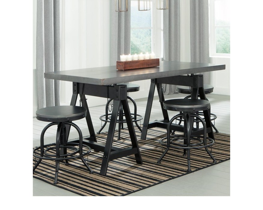 Minnona Multi 5 Piece Dining Room Set