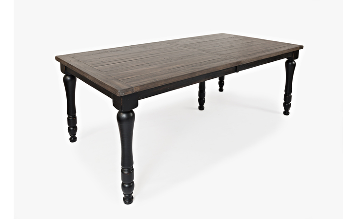 1702-106 MADISON COUNTY COLLECTION RECTANGLE EXT TABLE W/22