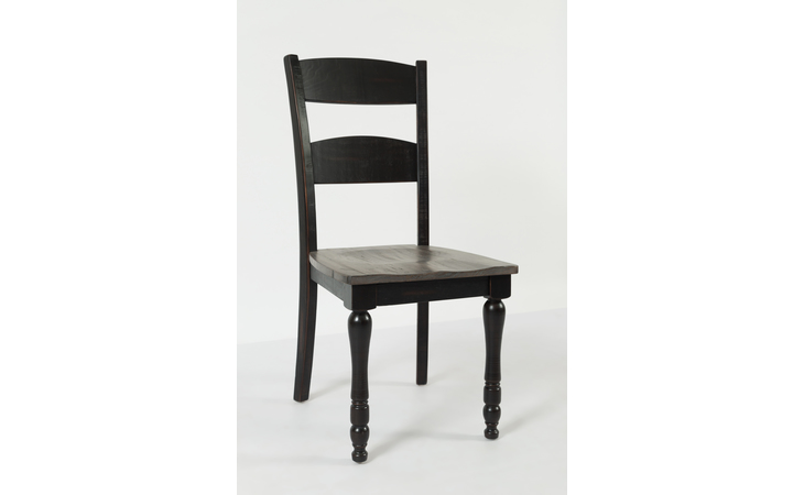 1702-401KD MADISON COUNTY COLLECTION LADDERBACK DINING CHAIR (2/CTN) MADISON COUNTY COLLECTION