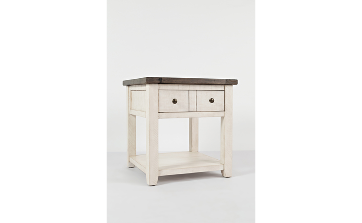 1706-3 MADISON COUNTY COLLECTION END TABLE W/DRAWER, SHELF MADISON COUNTY COLLECTION