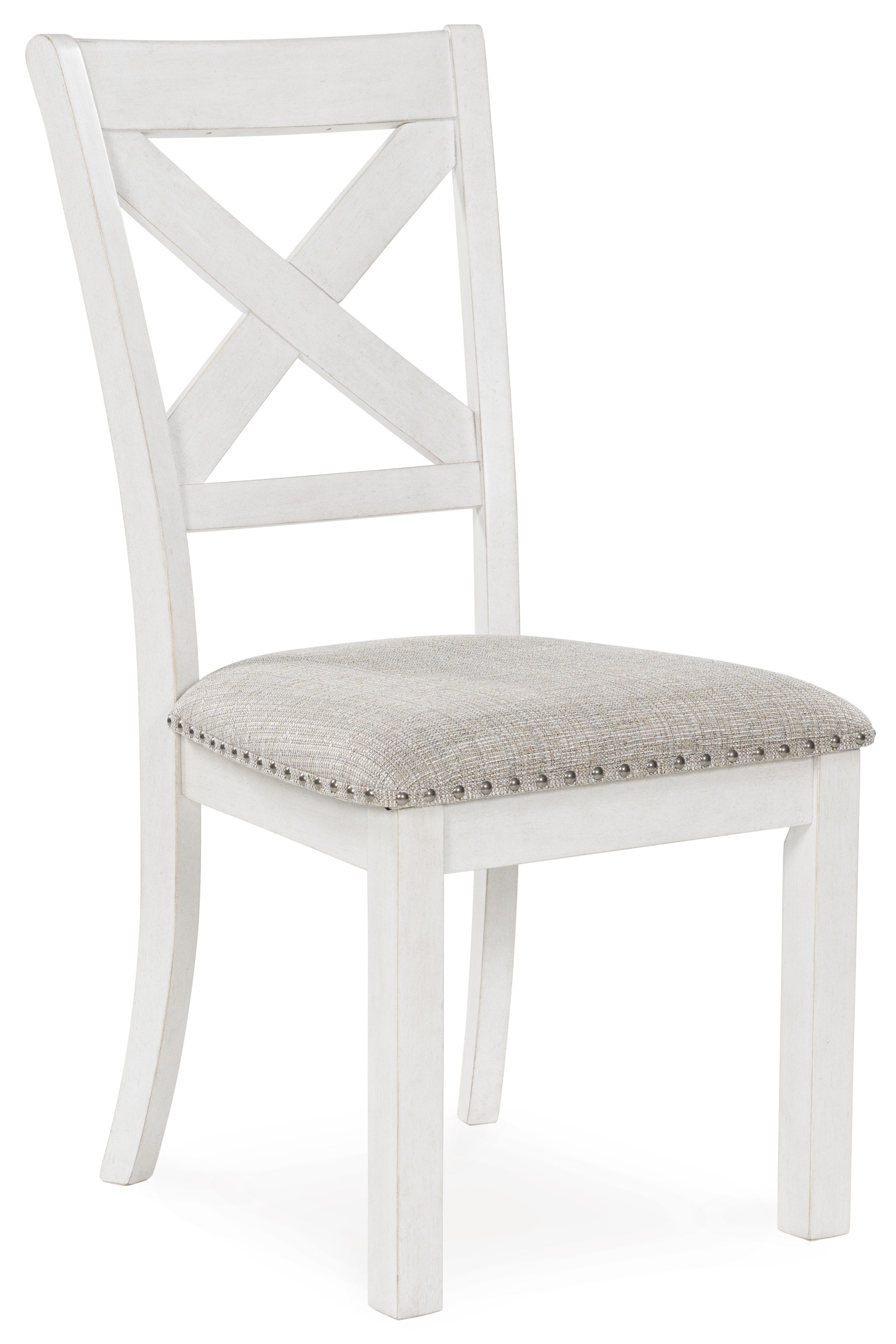 Robbinsdale Dining Chair - Antique White - (D642-01)