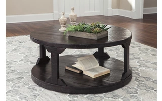 T745-8 Rogness ROUND COFFEE TABLE