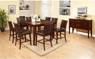 pub chair 2pk cherry  in  by lifestyle