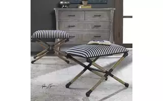 BRADDOCK SMALL BENCH 23228 23228 UTTERMOST