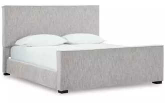 Ashley steenlage queen/king uph rails in brown