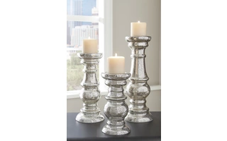 A2000249 Rosario CANDLE HOLDER SET (3/CN)