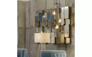 CANUTE MIRROR, GOLD 09437 09437 UTTERMOST