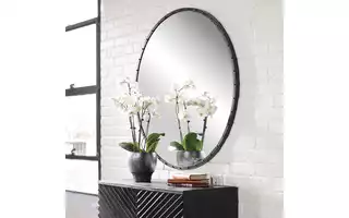 BENEDO ROUND MIRROR 09456 09456 UTTERMOST