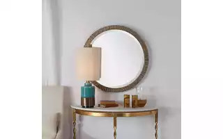 WAYDE ROUND MIRROR 09459 09459 UTTERMOST