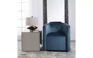 MALLORIE SWIVEL CHAIR 23491 23491 UTTERMOST
