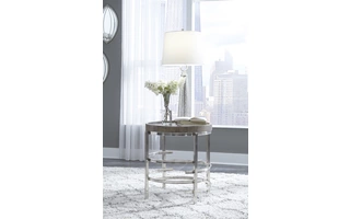 T681-6 Zinelli ROUND END TABLE