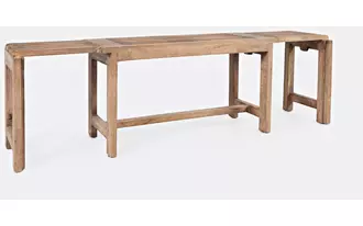 bradford extendable bench - buff bradford collection 1730 global archive 