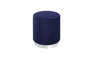 ARIA OTTOMAN BLUE VELVET GSS-OT-8143 101862 101862 XCELLA