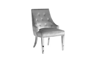 OSCAR DINING CHAIR - STEEL LEGS GY-9209 CHARCOAL 101017 101017 XCELLA