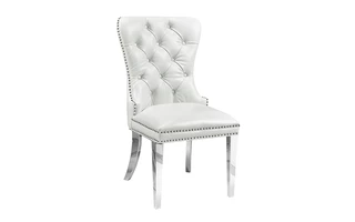 EUPHORIA CHAIR - STEEL LEGS WHITE GY-1029SS 101552 101552 XCELLA