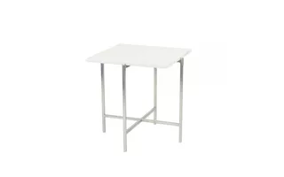 IDA END TABLE SILVER  XC-53741 101987 101987 XCELLA