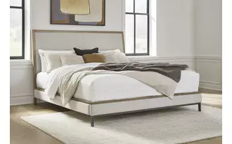 Ashley tomtyn ck uph ftbd/rails/roll slats in light brown