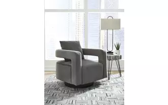 swivel accent chair alcoma otter