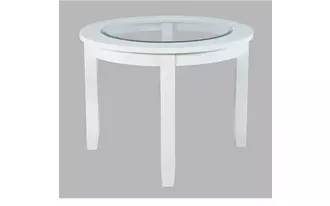 42" round dining table mission viejo collection
