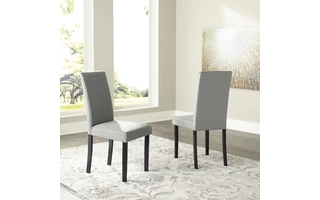 D250-06 Kimonte DINING UPH SIDE CHAIR (2/CN)