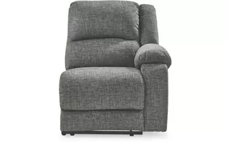 Ashley goalie armless chair in pewter