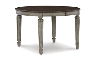 D751-35 Lodenbay OVAL DINING ROOM EXT TABLE