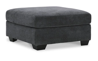 OVERSIZED ACCENT OTTOMAN Ambrielle Gunmetal1190208 ASHLEY FURNITURE