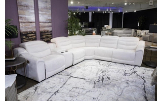 RAF ZERO WALL POWER RECLINER Next-Gen Gaucho Chalk5850562 ASHLEY