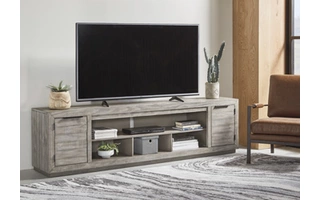 W996-78 Naydell XL TV STAND W/FIREPLACE OPTION