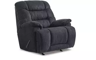 rocker recliner bridgtrail in charcoal by ashley