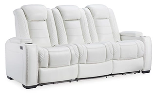 3700415C Party Time PWR REC SOFA WITH ADJ HEADREST
