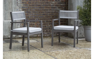 ARM CHAIR WITH CUSHION (2/CN) Eden Town Arm Chair With Cushion (2/CN)P358-601A ASHLEY FURNITURE