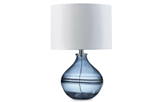 L430784 Lemmitt GLASS TABLE LAMP (1/CN)