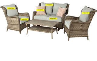 BACK CUSHION Ulanda Light BrownPA362-003 ASHLEY FURNITURE