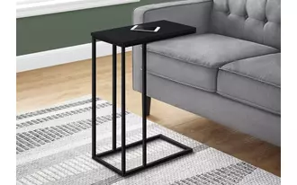 Ashley  accent table - 25 h - black - black metal in 