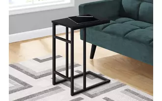 accent table - 24 h - black - black metal  