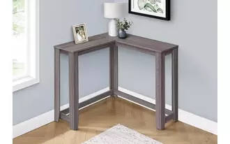 accent table - 36  - grey corner console  