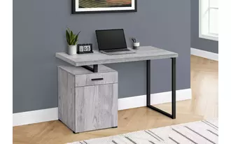computer desk - 48 l - grey left or right facing