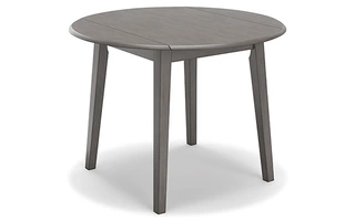D194-15 Shullden ROUND DRM DROP LEAF TABLE
