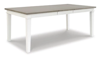 D597-35 Nollicott RECT DRM BUTTERFLY EXT TABLE