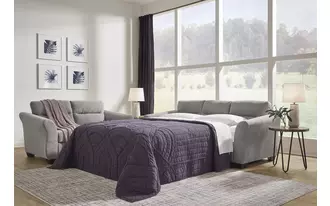 queen sofa sleeper miravel in slate by ashley
