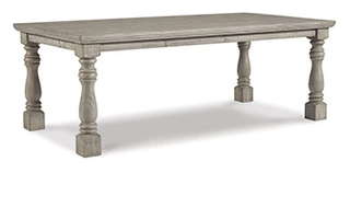 RECTANGULAR DINING ROOM TABLE Harrastone D816-25 ASHLEY