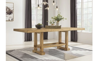 RECT DRM COUNTER EXT TABLE Havonplane BrownD773-32 ASHLEY